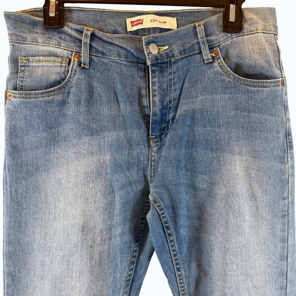 Levi's 511 Slim Jeans Youth 18 Reg 29x29 Medium Wash Denim Casual 5-Pocket